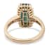 LUXORO 10K Yellow Gold AAA Grandidierite and G-H I3 Diamond Ring (Size 7.0) 3.35 Grams 2.90 ctw image number 4