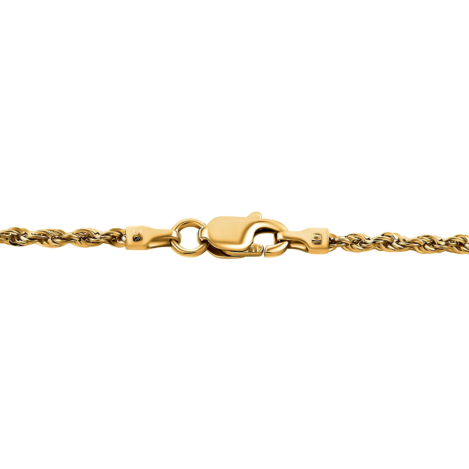 New York Closeout 10K Yellow Gold 3mm Rope Necklace 24 Inches 5.90 Grams