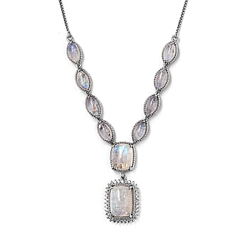 Rainbow Moonstone / Silver - Product card gallery slide 4 (10261176451385)