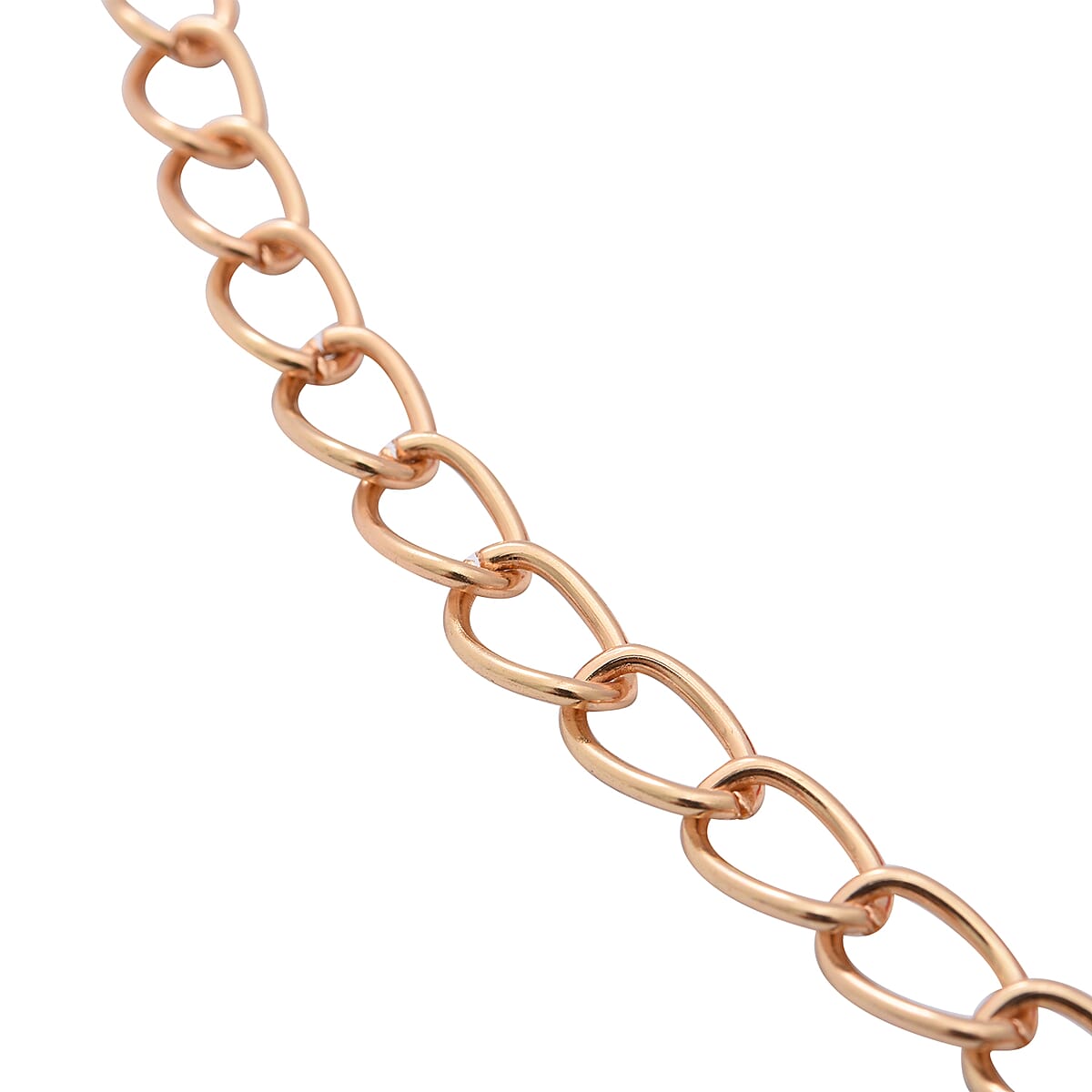 Royal Siamese Red Croc Embossed Faux Leather Mini Handbag with Detachable Chain Shoulder Strap image number 4