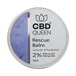 Doorbuster CBD Queen 800mg CBD Lavender & Eucalyptus Rescue Balm 50ml