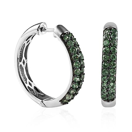 Brazilian Mint Garnet / 925 Silver / Platinum Overlay - Product card gallery slide 1 (10176859636025)