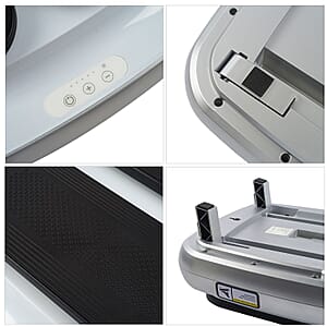 SoulSmart Seated Electric Leg Exerciser with Remote, Leg Workouts, Leg Exercises at Home, Lower Body Exercises