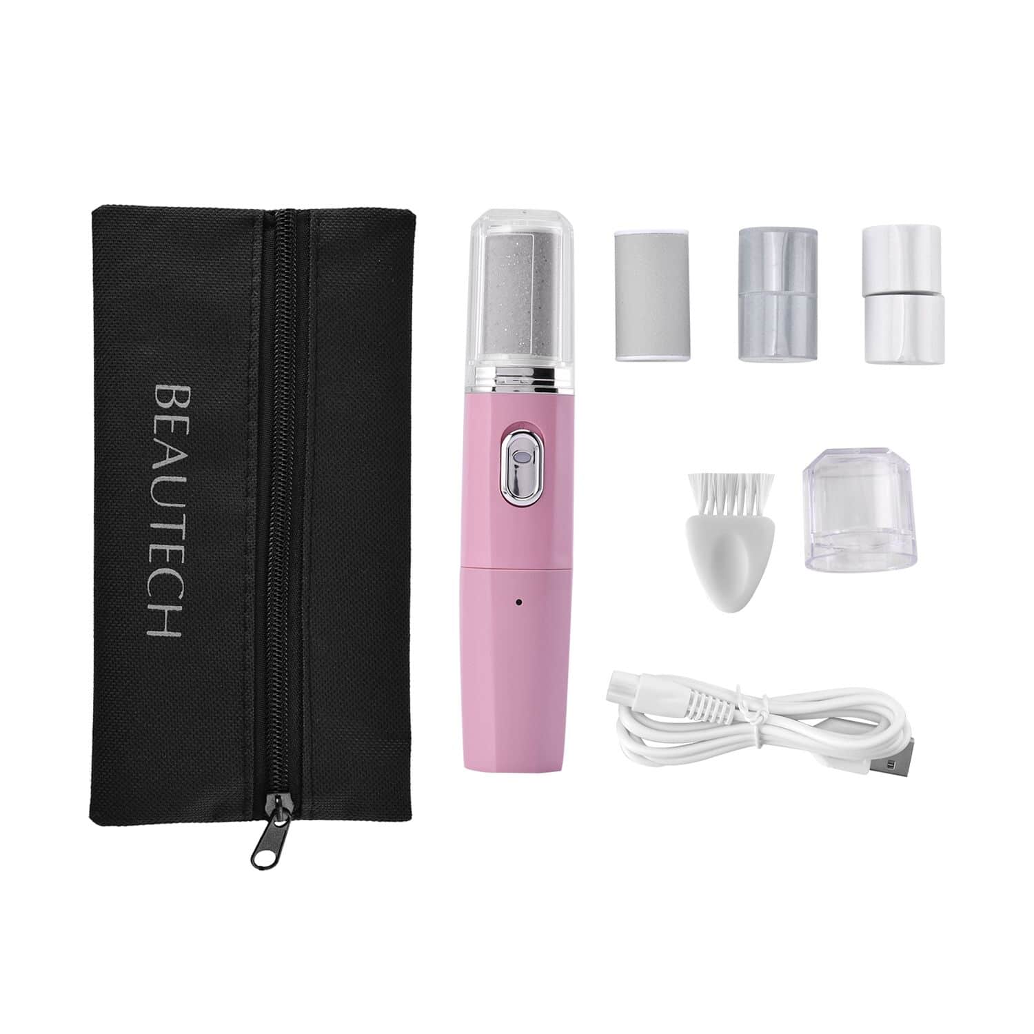 Buy Beautech 4-in-1 Pink Electric Nail Filer & Foot Care Set with