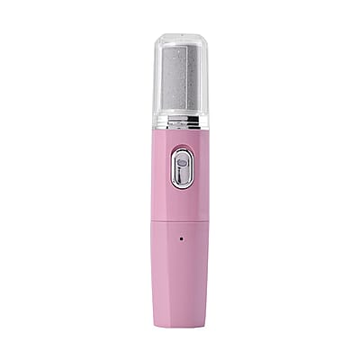 Beautech 4-in-1 Pink Electric Nail Filer & Foot Care Set with Velvet Storage Bag
