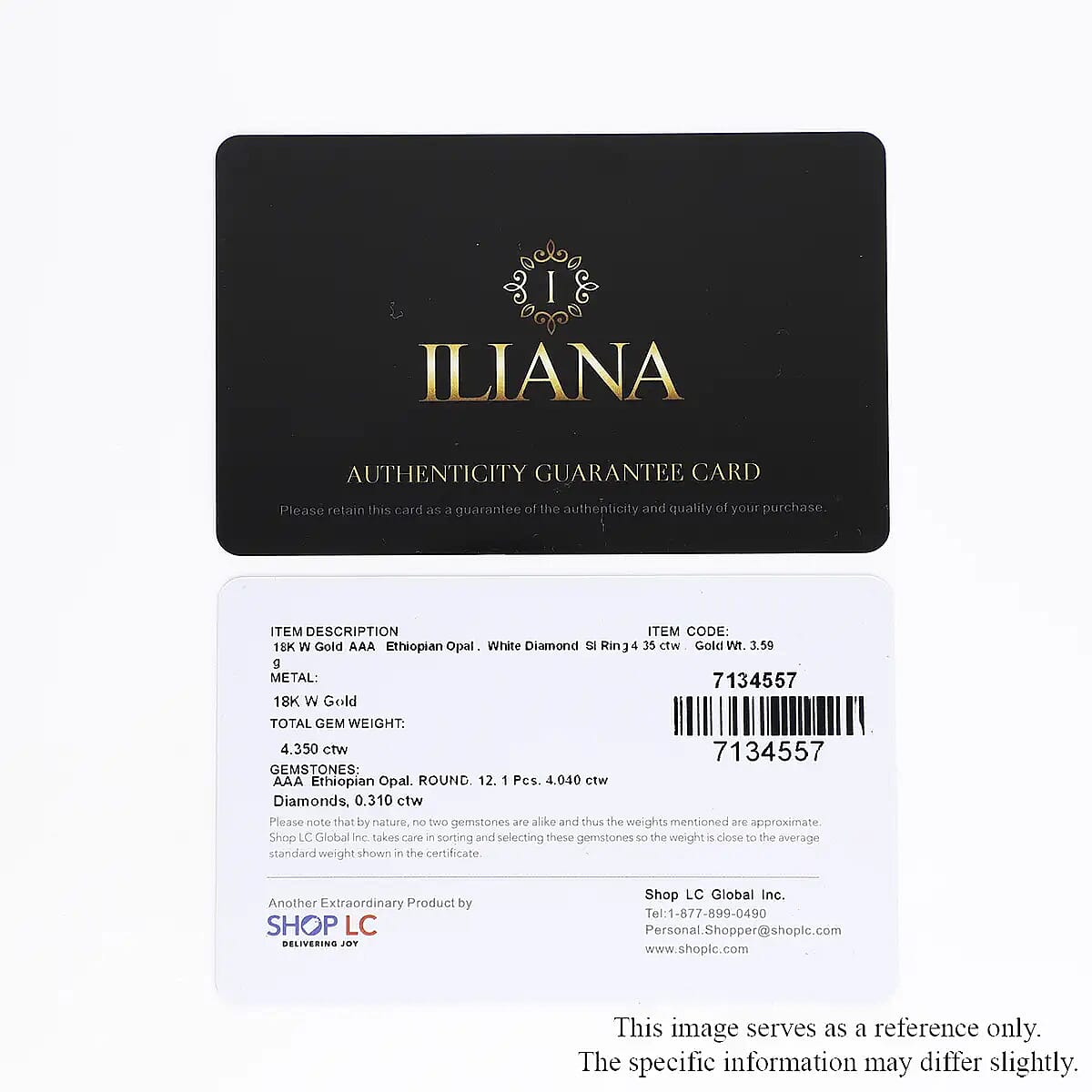 Certified and Appraised Iliana 18K White Gold AAA Ethiopian Welo Opal and G-H SI Diamond Halo Ring (Size 10.0) 4.35 ctw