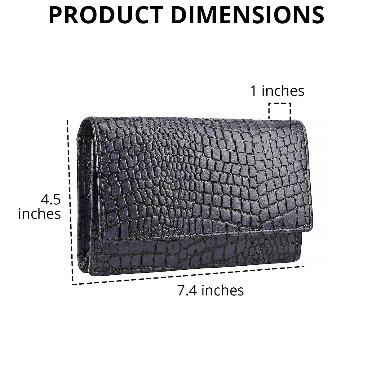 Violet Croco Embossed Mobile Case Genuine Leather Crossbody Bag for Women with Detachable Shoulder Strap, Shoulder Purse, Crossbody Handbags, Designer Crossbody, Leather Handbags image number 4