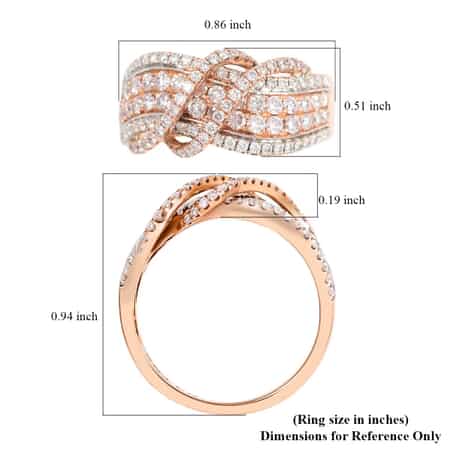 jcpenney, Other, Rose Gold Fashion Jewelry Ring In Sz 8
