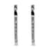 Diamond Dangling Earrings in Platinum Over Sterling Silver 0.20 ctw image number 3