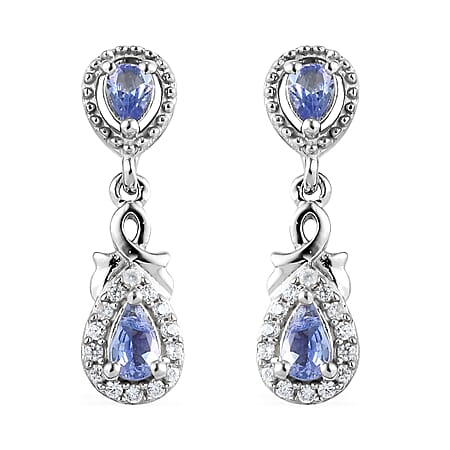 Tanzanite / 925 Silver / Platinum Overlay - Product card gallery slide 1 (10176864092473)