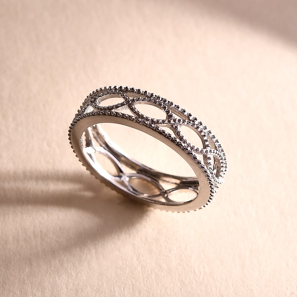 Luxoro 10K Yellow Gold Band Ring (Size 7.0) 2.35 Grams image number 1