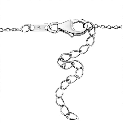 AMERICAN Natural Sleeping Beauty Turquoise Station Necklace 18 Inches in Platinum Over Sterling Silver 15.80 Grams 7.15 ctw