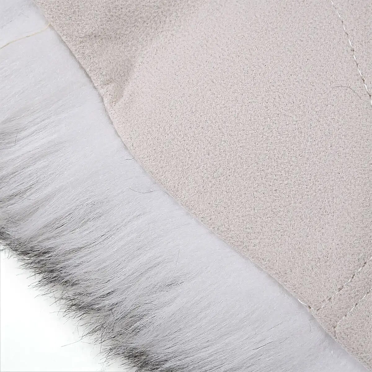 Homesmart White Faux Fur Carpet, Anti Skid Ultra Soft Wrinkle Resistant Faux Fur Fluffy Area Rug for Bedroom Living Room, Bedside Floor Mat image number 6