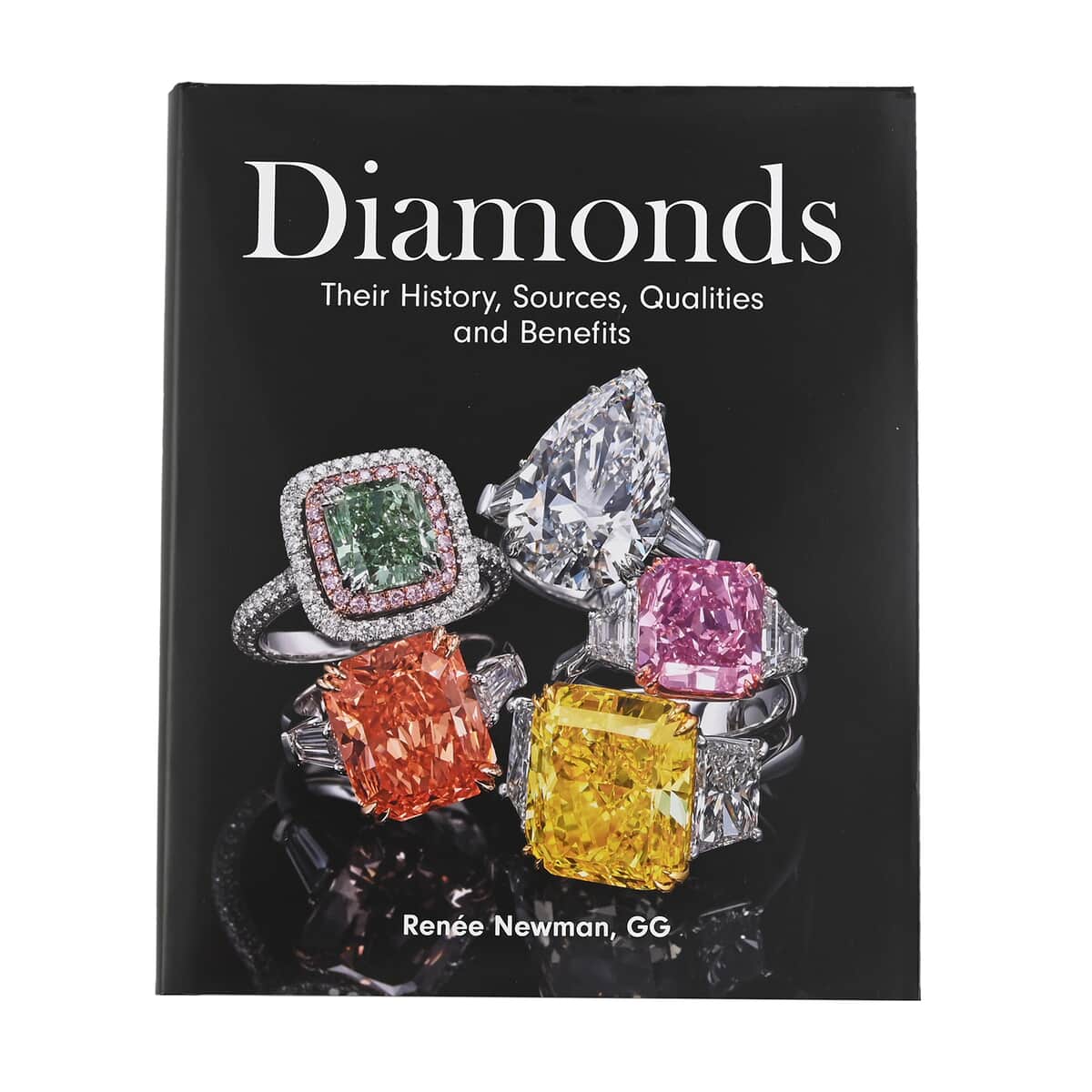 Diamonds: Their History, Sources, Qualities and Benefits (Hardcover Book) by Renee Newman , Gemstone Book , Hidden Gem Books , Book of Crystals and Stones image number 0