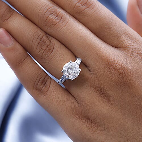 Rhodium Over Sterling Silver / 10 - Product card gallery slide 3 (9431428792575)