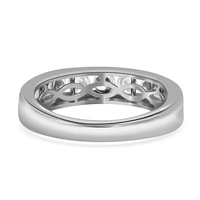 Rhapsody IGI Certified 950 Platinum Diamond (E-F, VS) Ring (Size 6.0) (5.75 g) 1.00 ctw