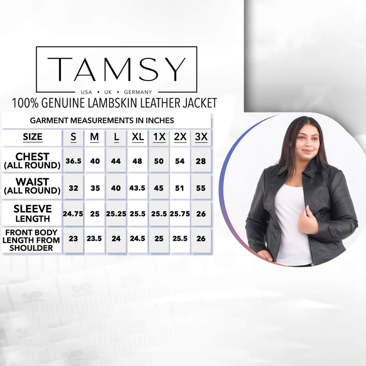 Tamsy Chocolate Brown Genuine Lamb Leather Jacket for Women - 2X , Women's Jacket , Biker Jacket , Leather Blazer image number 4