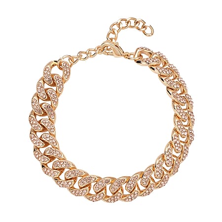 Champagne Austrian Crystal in Goldtone - Product card gallery slide 1 (10176866812217)
