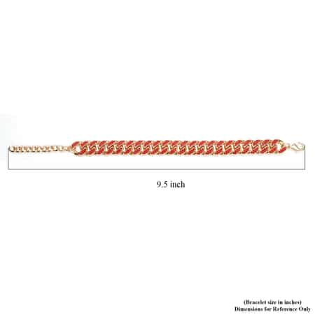 14K ROSE GOLD 1.00 TCW DIAMOND CUBAN BRAIDED SI-2 CLARITY H COLOR