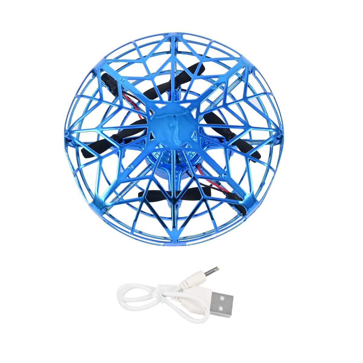 UFO Hover Drone -Blue Metallic Star image number 0