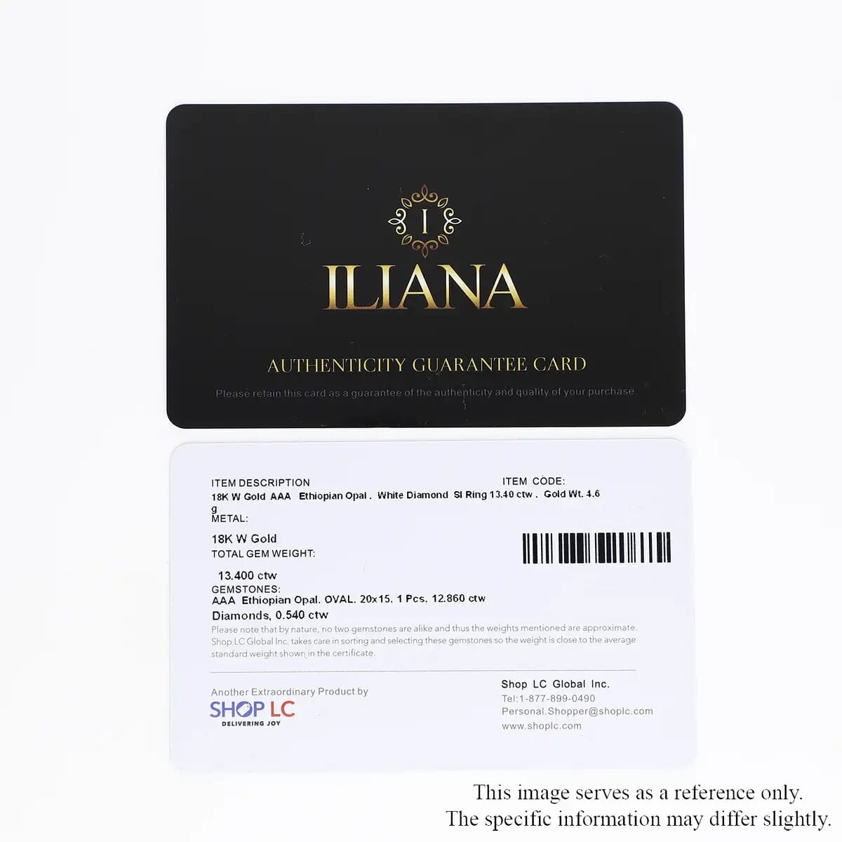 Certified & Appraised Iliana 18K White Gold AAA Ethiopian Welo Opal and G-H SI Diamond Halo Ring (Size 7.0) 4.60 Grams 13.40 ctw image number 7