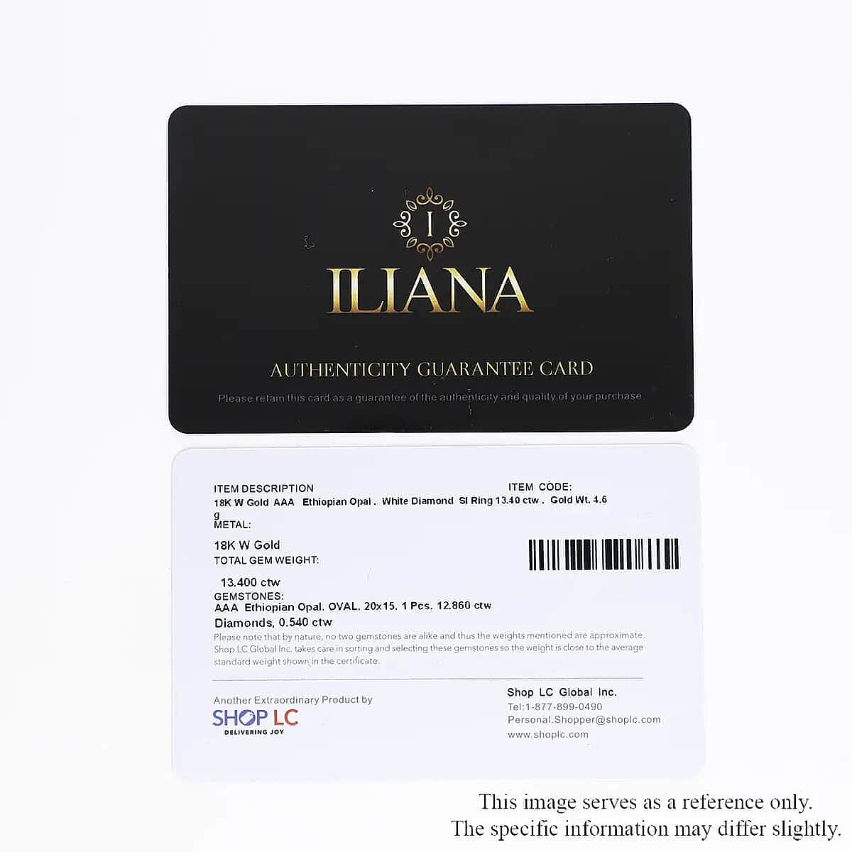Certified & Appraised Iliana 18K White Gold AAA Ethiopian Welo Opal and G-H SI Diamond Halo Ring (Size 8.0) 4.60 Grams 13.40 ctw