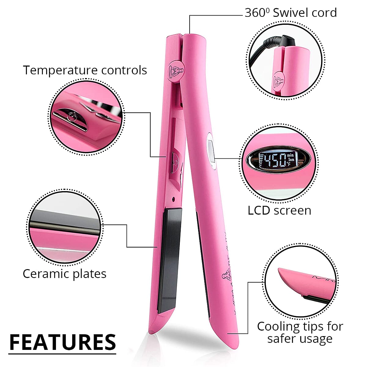 Karma Beauty- Pink Supreme Ceramic 2.0 image number 2