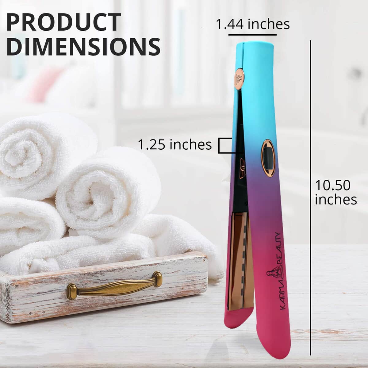 Karma Beauty-Unicorn UltraSonic Infrared Flat Iron image number 3