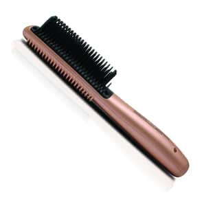 Karma Beauty- Rose Gold Serenity Pro Ceramic Bristle Brush , Electric Hair Brush , Scalp Massager , Ceramic Scalp Brush , Detangling Brush