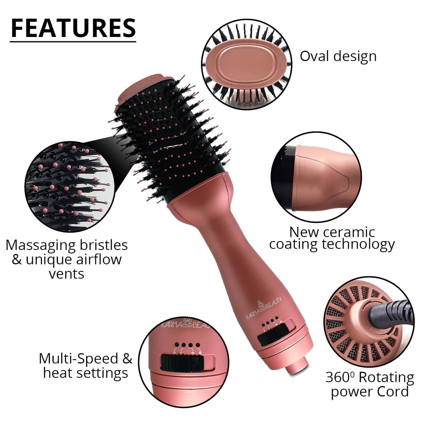 Sapphire shop heat brush