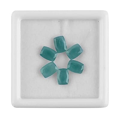 AAA Grandidierite Set of 6 (Cush 7x5 mm) 5.30 ctw