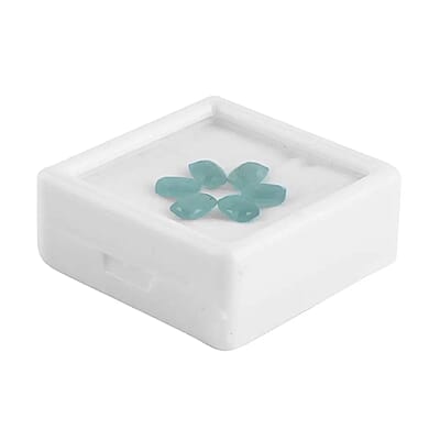 AAA Grandidierite Set of 6 (Cush 7x5 mm) 5.30 ctw