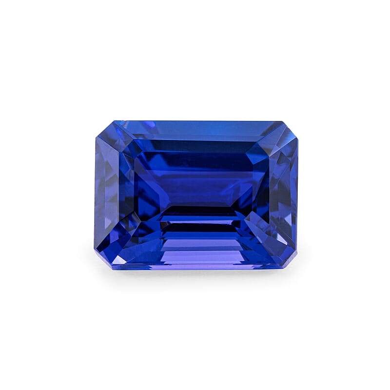 Certified and Appraised AAAA Tanzanite (Oct Free Size) 2.50 ctw