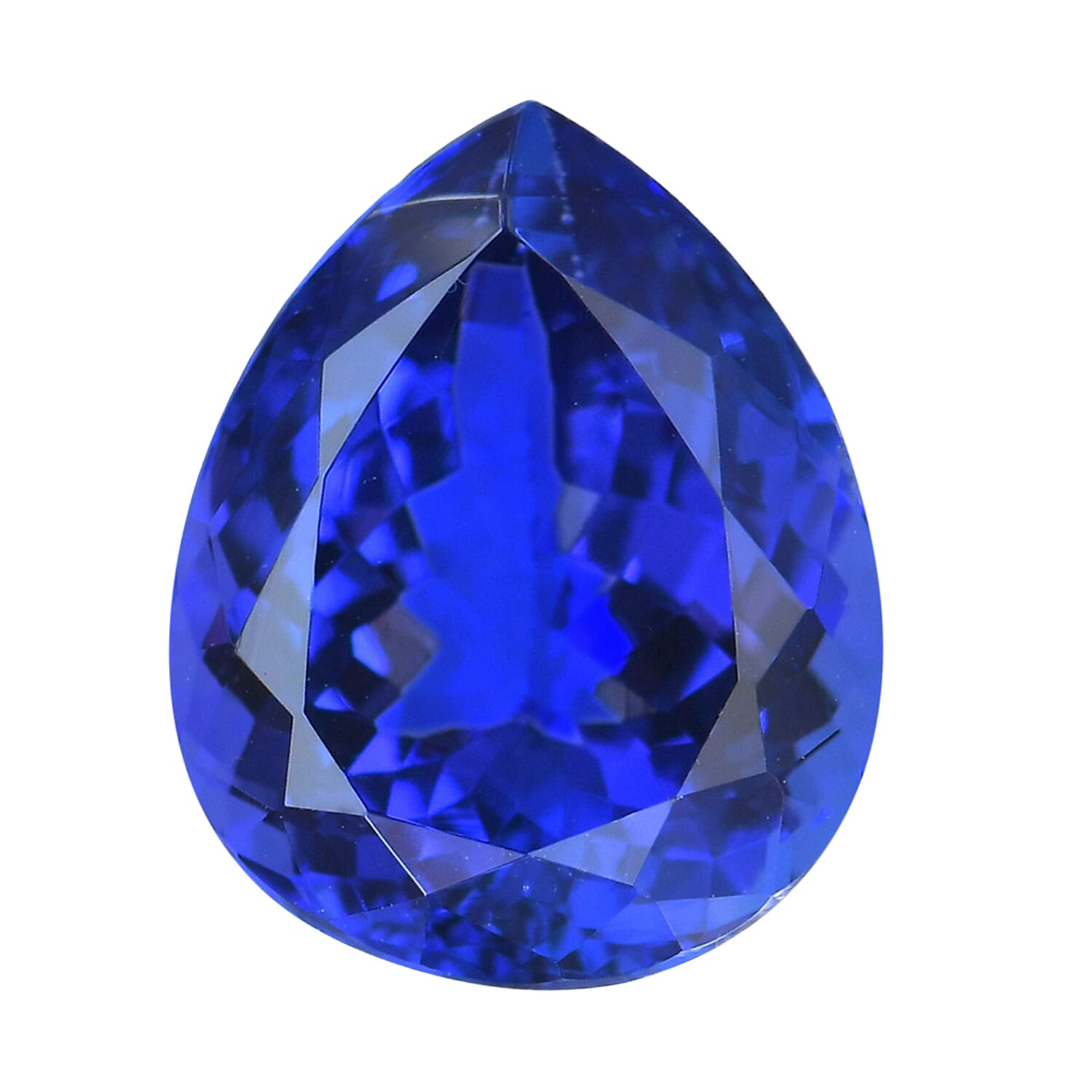 Certified and Appraised AAAA Tanzanite (Pear) 2.50 ctw