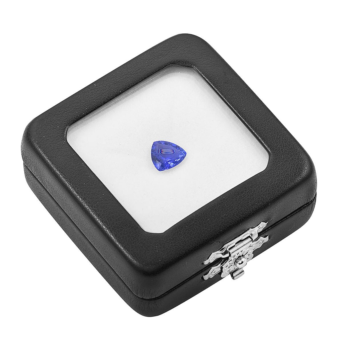 Certified and Appraised AAAA Tanzanite (Trl Free Size) 2.50 ctw image number 3