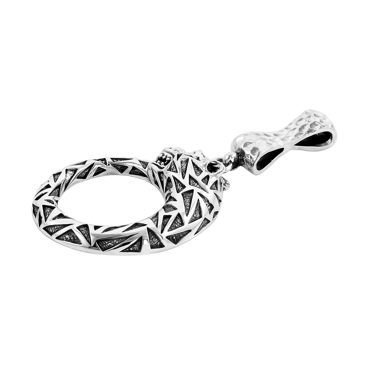 Bali Legacy Sterling Silver Panther Pendant 9 Grams image number 2