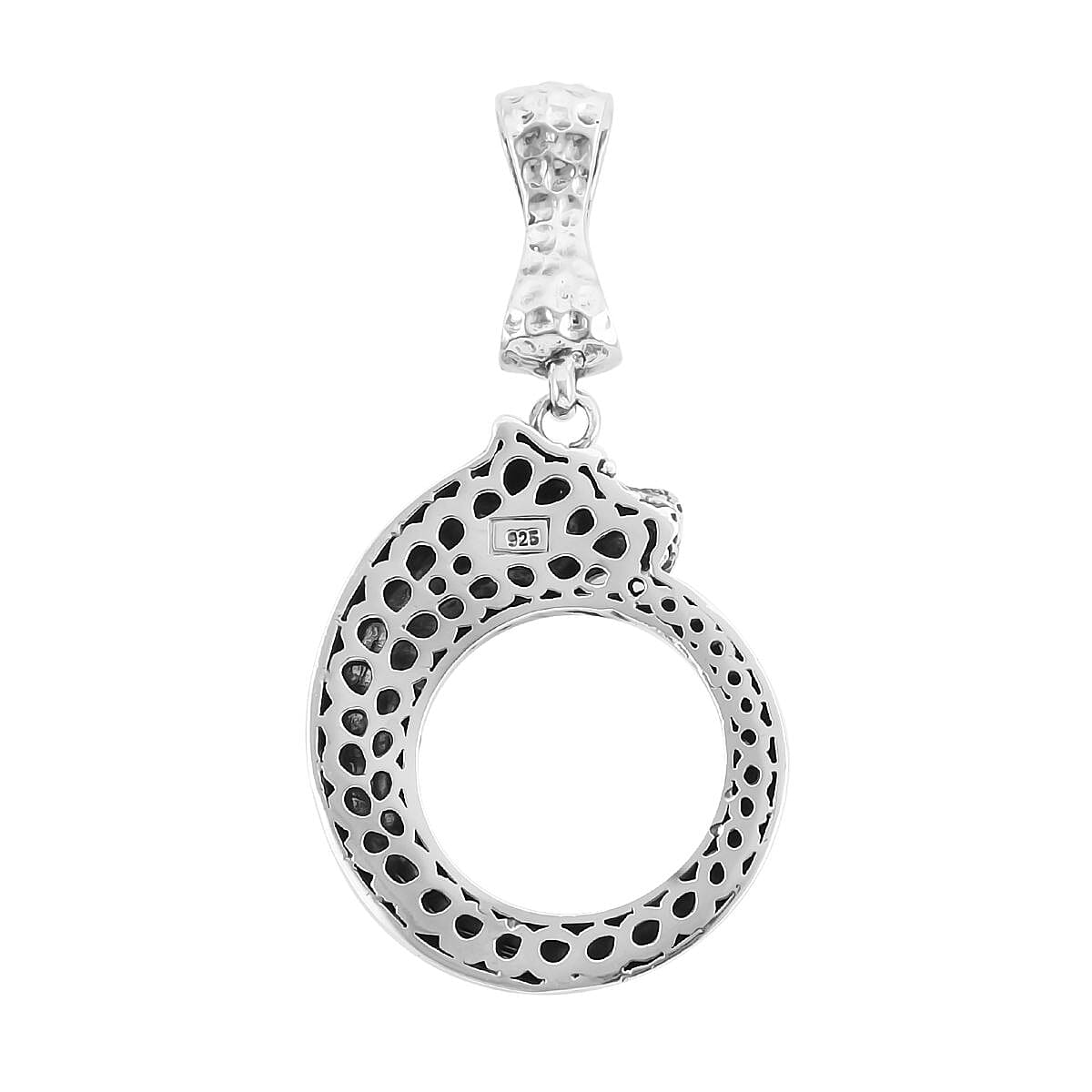Bali Legacy Sterling Silver Panther Pendant 9 Grams image number 3