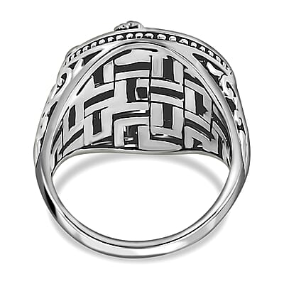 Bali Legacy Butterfly Ring in Sterling Silver (Size 10.0) 8.35 Grams