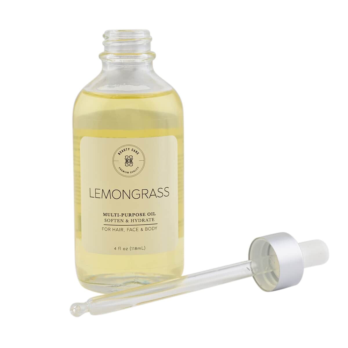 MEASURABLE DIFFERENCE Lemongrass Hydrating Body Oil 4 fl oz (Made in USA) image number 3