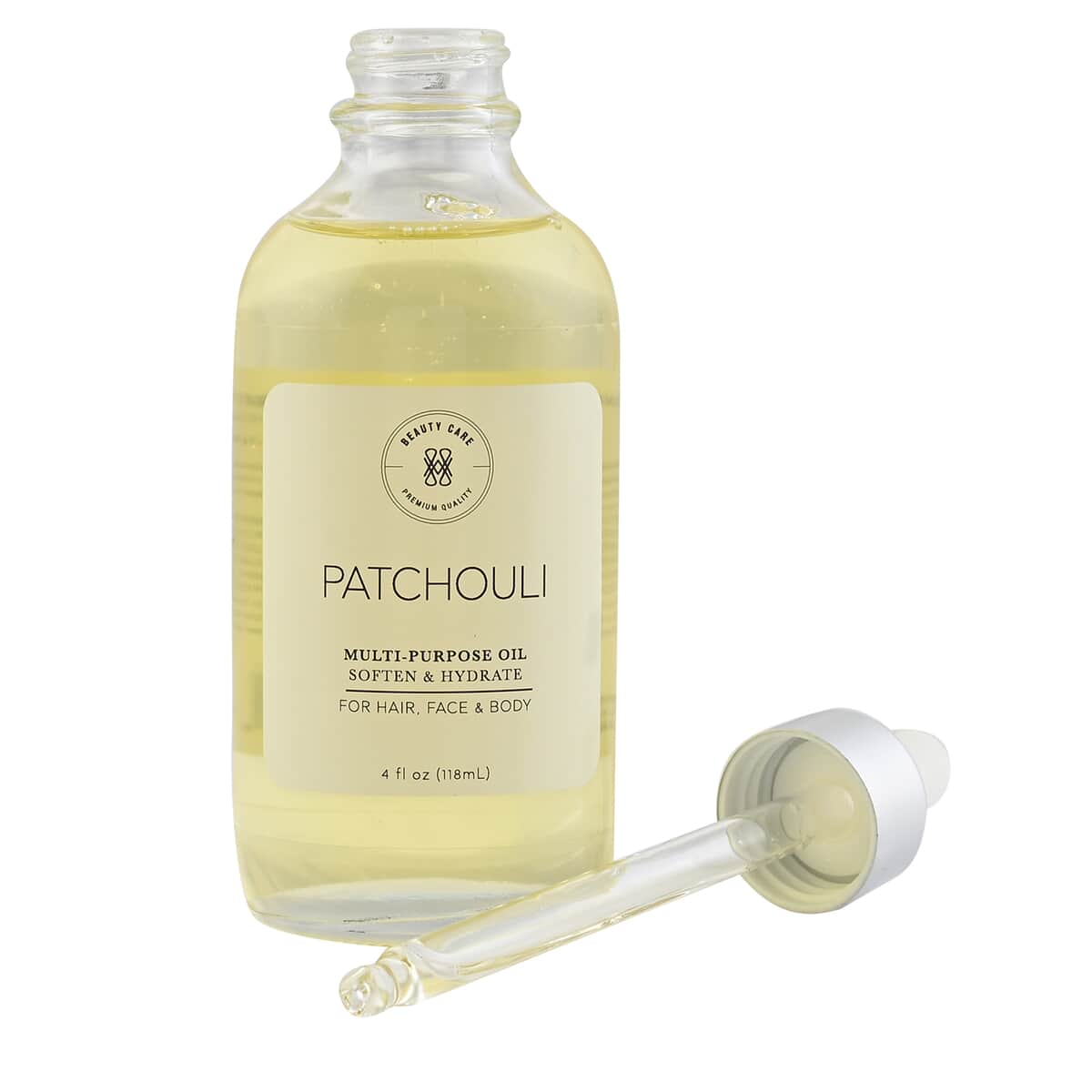 MEASURABLE DIFFERENCE Patchouli Hydrating Body Oil 4 fl oz (Made in USA) image number 1