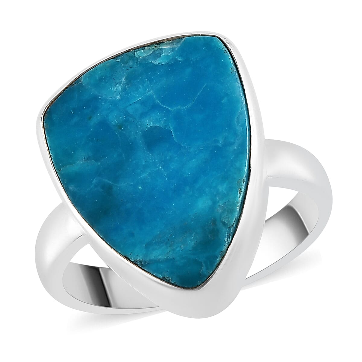 Artisan Crafted Peruvian Opalina Solitaire Ring in Sterling Silver (Size 8.0) 7.75 ctw image number 0