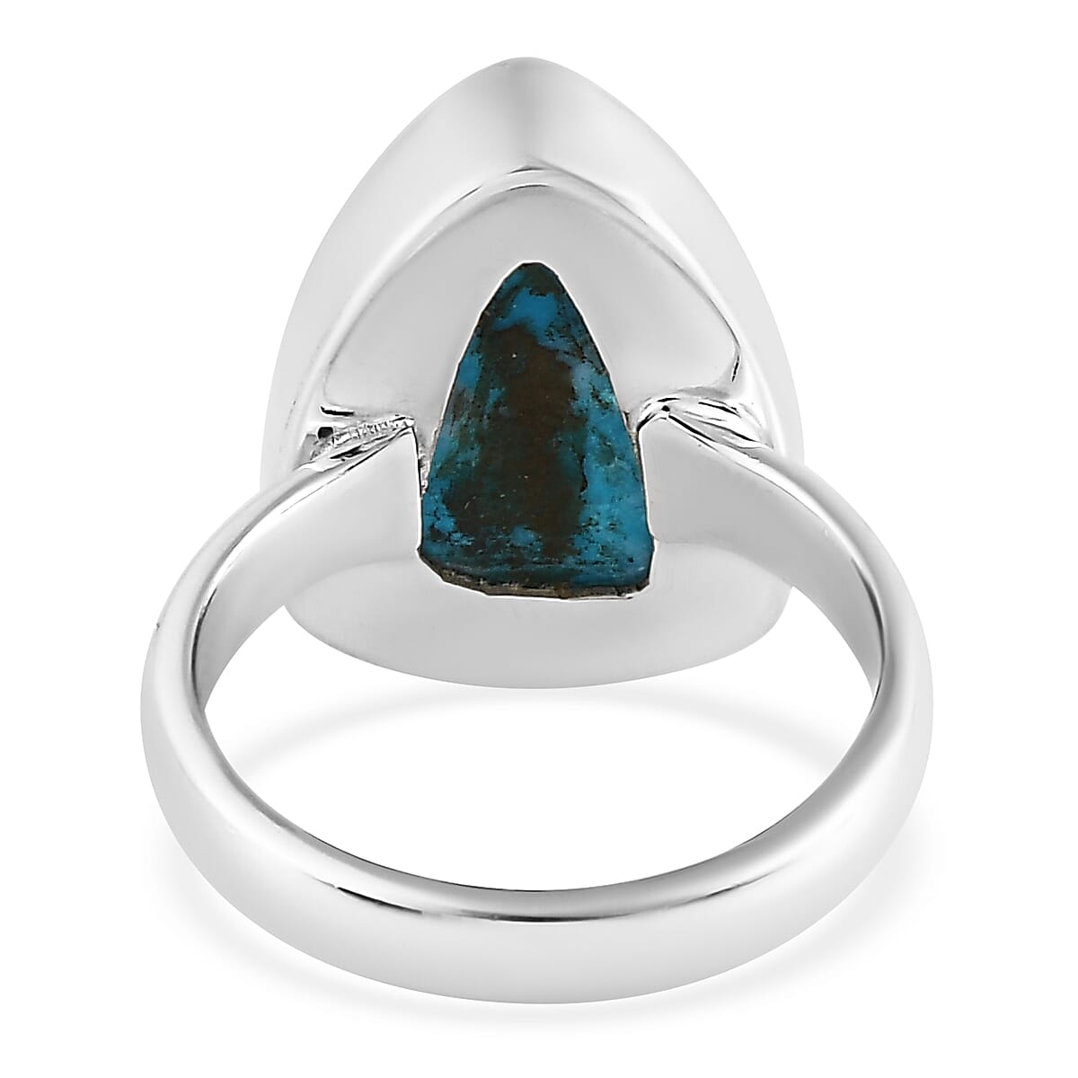 Artisan Crafted Peruvian Opalina Solitaire Ring in Sterling Silver (Size 8.0) 7.75 ctw image number 4