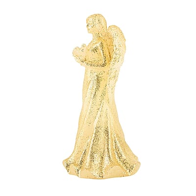 Closeout Set of 3 Wax Angels with LED Light