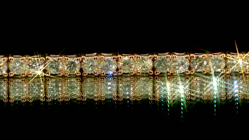 Luxoro 10K Yellow Gold I2-I3 Natural Yellow Diamond Tennis Bracelet (7.25 In) 7.35 Grams 3.00 ctw