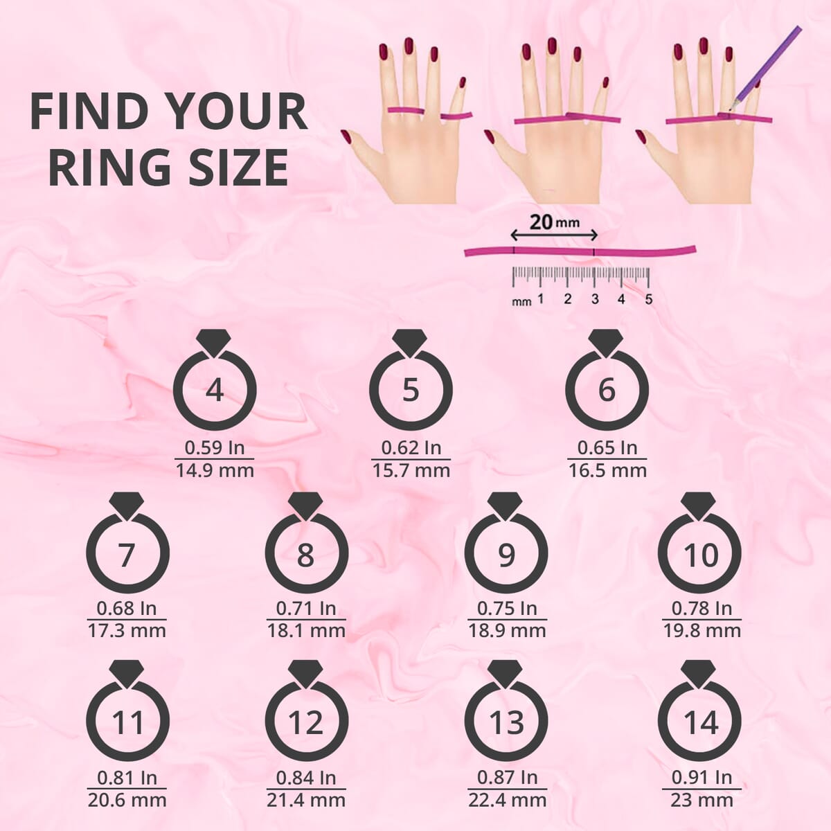 Luxoro 10K Rose Gold Natural Champagne Diamond 1.00 ctw Ring, Gold Ring, Wedding Ring, Promise Rings (Size 9.0) image number 5