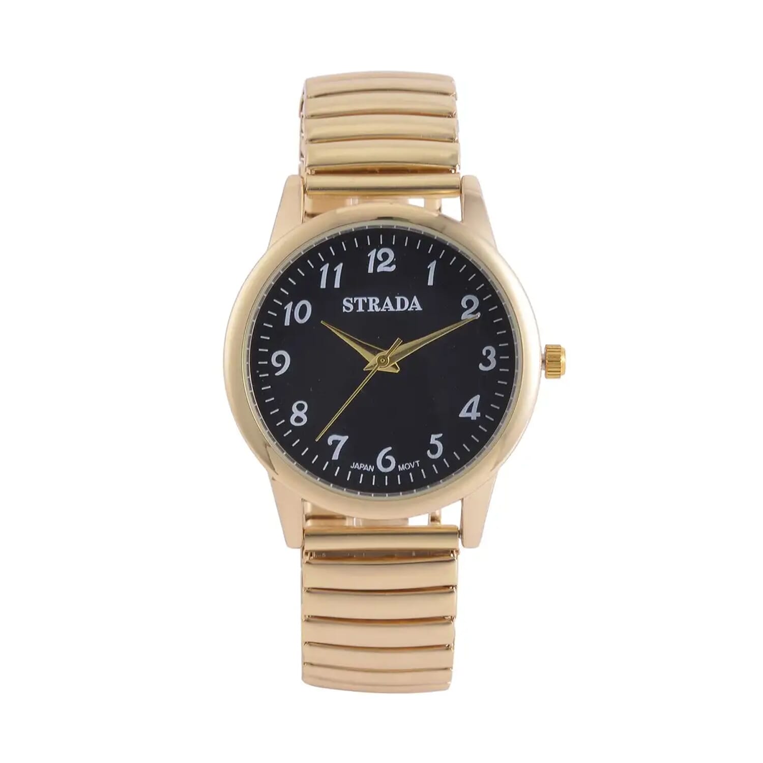 Buy Strada Japanese Movement Stretch Bracelet Watch in ION Buy Strada Japanese Movement Stretch Bracelet Watch in ION