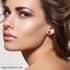 Premium Monte Belo Indicolite Floral Stud Earrings in Platinum Over Sterling Silver 1.00 ctw image number 2