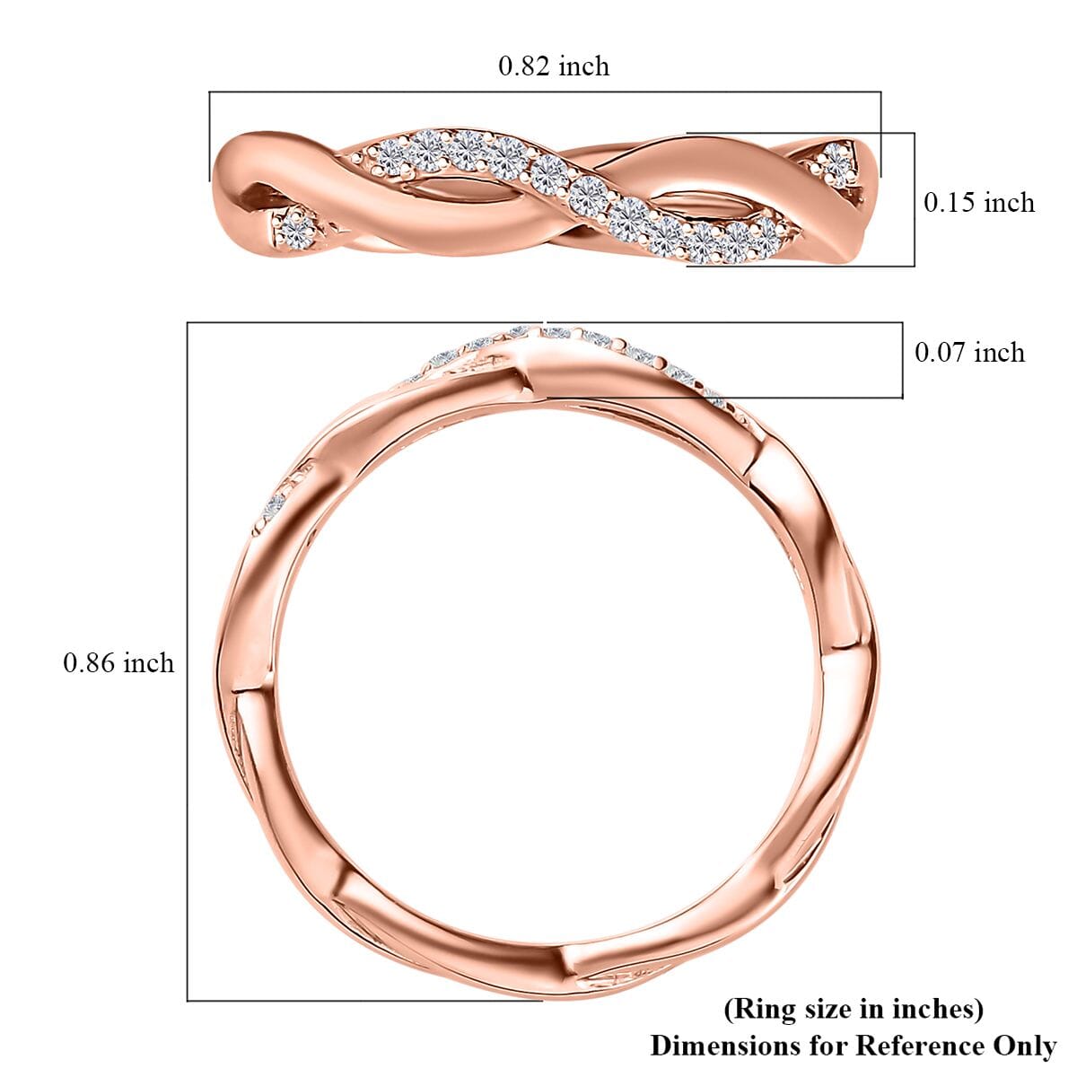 Buy Natural Pink Diamond I3 Band Ring in Vermeil Rose Gold Buy Natural Pink Diamond I3 Band Ring in Vermeil Rose Gold