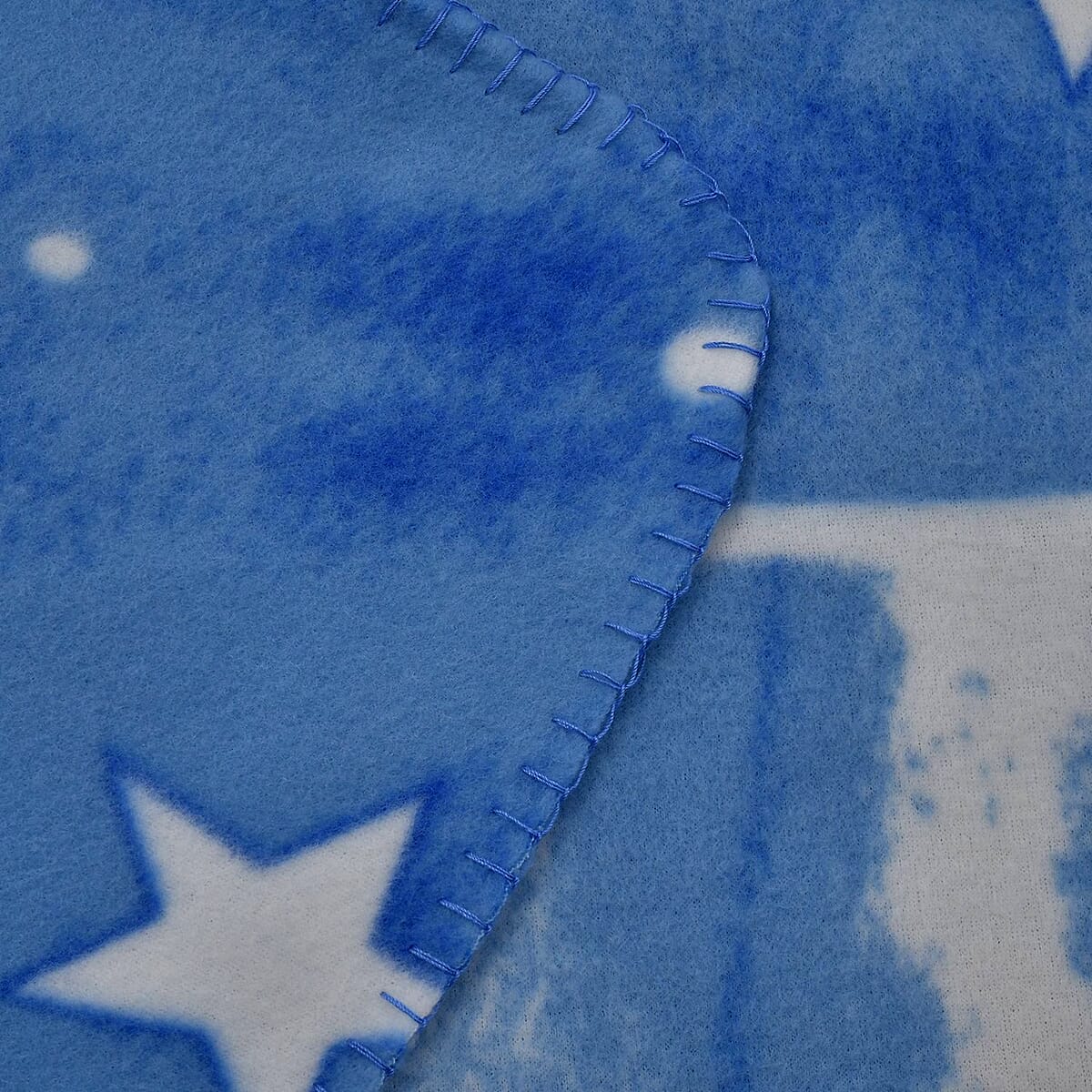 Homesmart Fleece X'mas Santa Claus and Snowman Pattern Photo Print Blanket image number 3