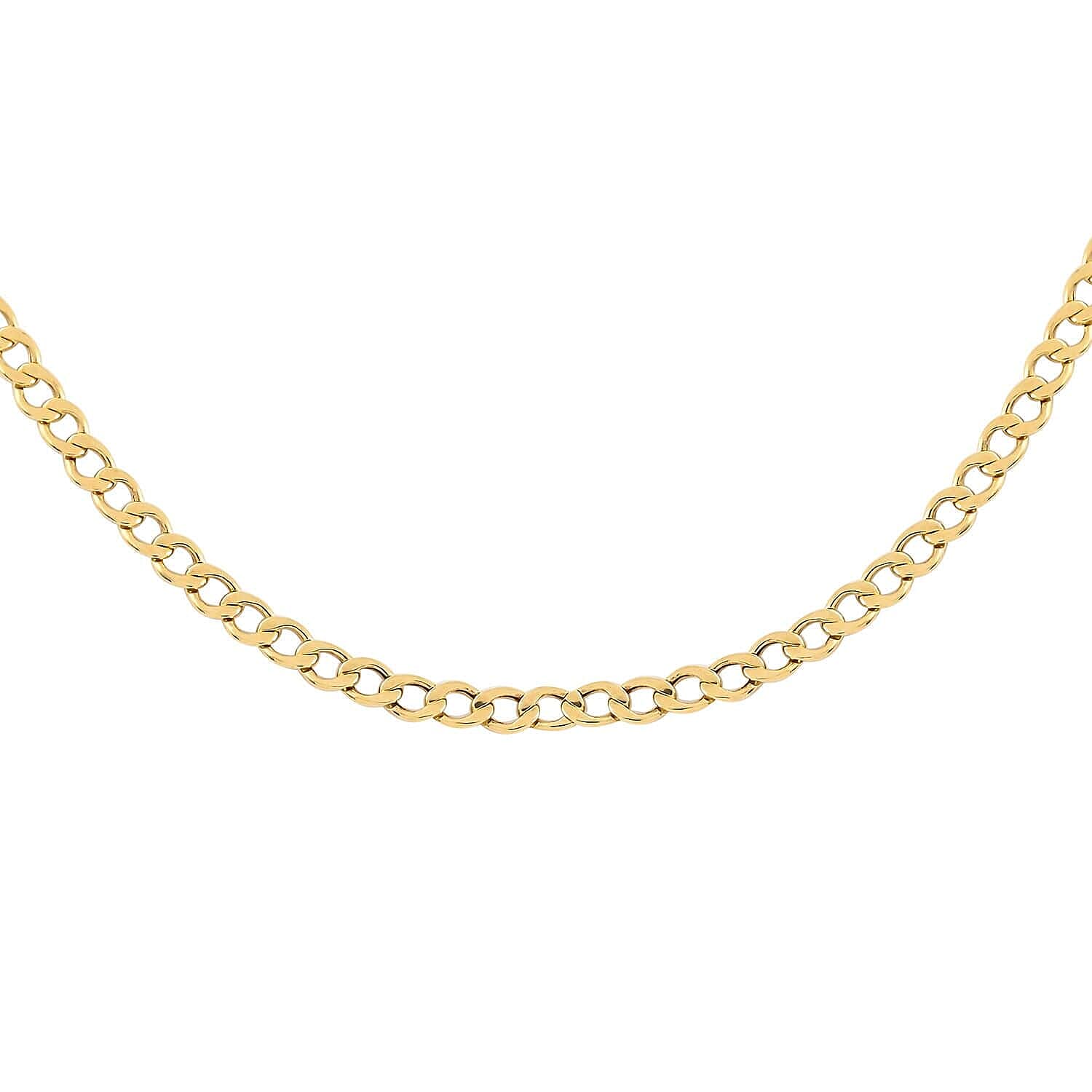 New York Closeout 10K Yellow Gold 2mm Cuban Chain 24 Inches 1.80 Grams